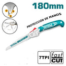 TOTAL® Sierra de Acero SK5 reforzado con Carbono